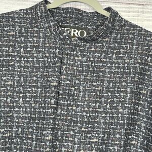 VTG Zero Restriction 1/4 Snap Golf Jacket Mens XL  Windshirt Pullover AOP USA